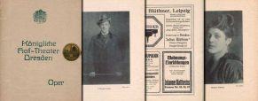 Programmheft Kgl. Hof-Theater Dresden 1918